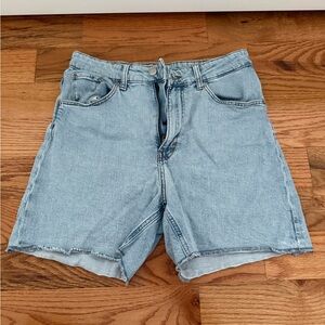 Classic Light Blue Denim Shorts